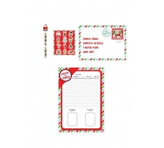 Christmas Santa Letter Writing Kit (5 Pieces)