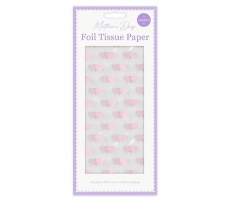 Foil Heart Tissue Paper 3 Sheet