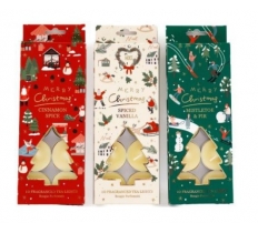 Xmas Scene Tealights 10PC