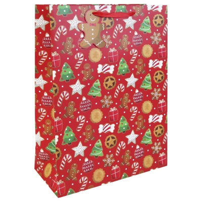 Christmas Gingerbread Xl Bag