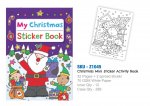 A6 Christmas Mini Sticker Activity Book (VAT ZERO)