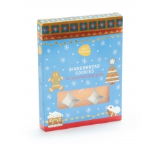 Tealights Gingerbread Cookies Sparkle 12pk