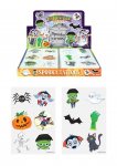 MINI HALLOWEEN 4CM TATTOOS X 96 (9p Each)