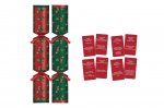 Christmas Crackers 10" x 50 Holly Cracker ( 35p Each )
