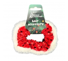 Christmas Fluffy Hair Scrunchie