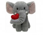 Valentines Elephant 25cm
