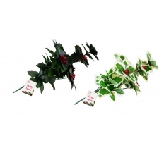 Decorative Christmas Holly Spray