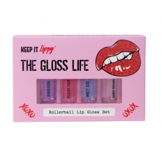 The Gloss Life 4Pack Rollerball Lip Gloss Set