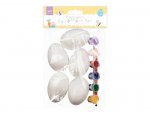 Easter Polystyrene Eggs & Paint Set