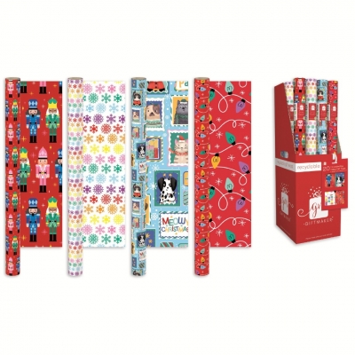 Christmas 4m Gift Wrap Novelty