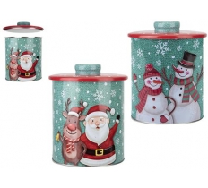 Christmas Biscuit Tin 15.5cm