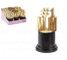 Number 1 Mum Novelty Trophy