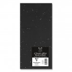 Glitter Tissue Paper Black 6 Sheets