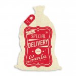 Christmas Calico Special Delivery Sack