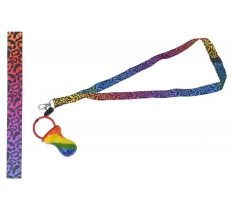 Leopard Lanyard With Rock Dummy