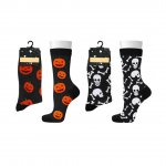 Mens Cotton Halloween Design Socks