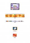 STATIONERY SET 4 PC HALLOWEEN