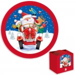 KIDS CHRISTMAS PARTY PLATES PACK OF 8