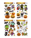 Halloween Glitter Window Stickers