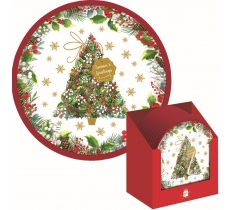 Party Plate Traditional Pack Of 6