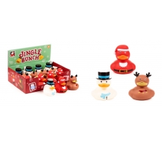 Jingle Bunch Christmas Duck Bath Time Toy