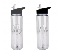 Father's Day Foiled Water Bottle