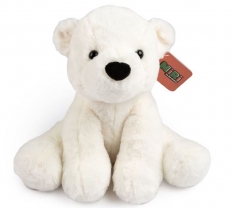 Christmas Plush Polar Bear 25cm