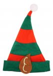 Deluxe Elf Hat With Ears Adult Size 41cm X 31cm