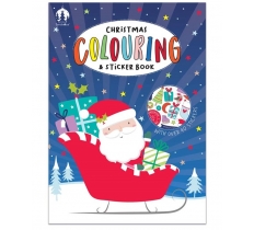 Christmas Activity A3 Colouring & Sticker Book