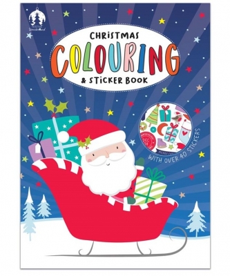 Christmas Activity A3 Colouring & Sticker Book