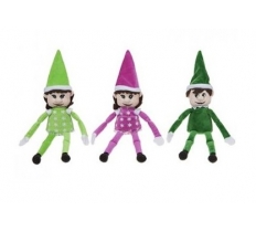 10" Plush Elf ( Assorted Designs )