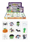 MINI HALLOWEEN 4CM TATTOOS X 48 (18p Each)