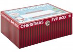 Wooden Christmas Eve Box With Write On Panel