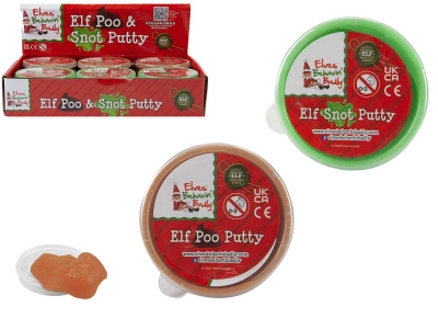 Christmas Elf Snot / Poo Putty 40g ( Assorted )