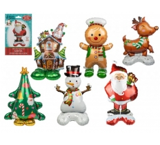 Snow White Christmas Standing Foil Balloons