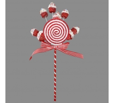 20X46cm Lolly & Cupcake Spray Red