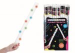 Multi Colour 47cm LED Foam Glow Sticks Baton With Batteries