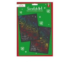 Christmas Scratch Art Set