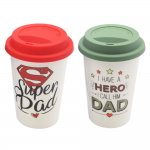Dad Ceramic Travel Mug In A Box ( Assorted Designs )