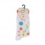 Mothers Day Socks Floral Print Design