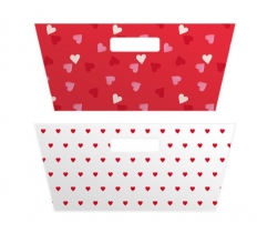 VALENTINE'S PRINTED HAMPER TRAY