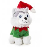 Christmas Mini 15cm Husky