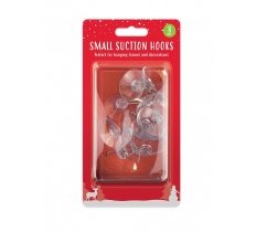 Small Suction Hooks 3.5cm 8 Pack