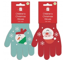 Christmas Children Christmas Gloves 2 Design