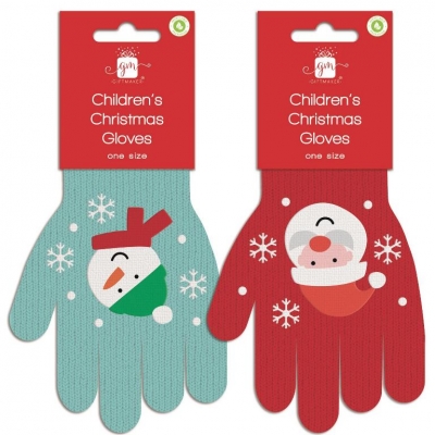 Christmas Children Christmas Gloves 2 Design