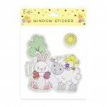 Easter Window Sticker 6"