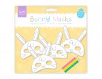 Easter Colour Your Own Masks Set 4pk