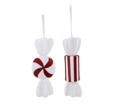 Candy Cane Sweet Deco 30cm ( Assorted Design )