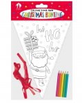 Christmas Activity Colour your own Christmas Bunting