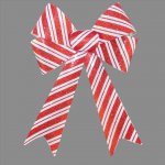 Candy Cane Bow 22 x 32cm